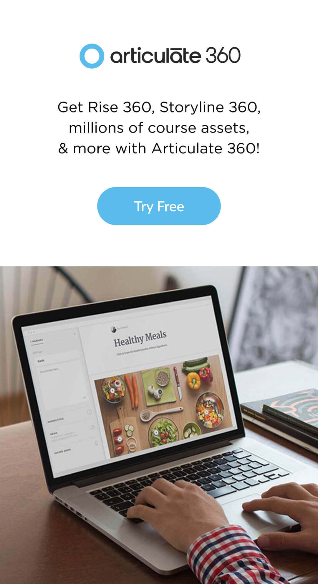 Try Articulate 360 Free