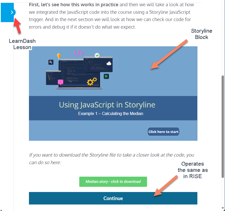 Adding Articulate Rise Features to Storyline | E-Learning Heroes