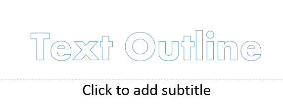 Text Outlining Line Text outline | E-Learning Heroes