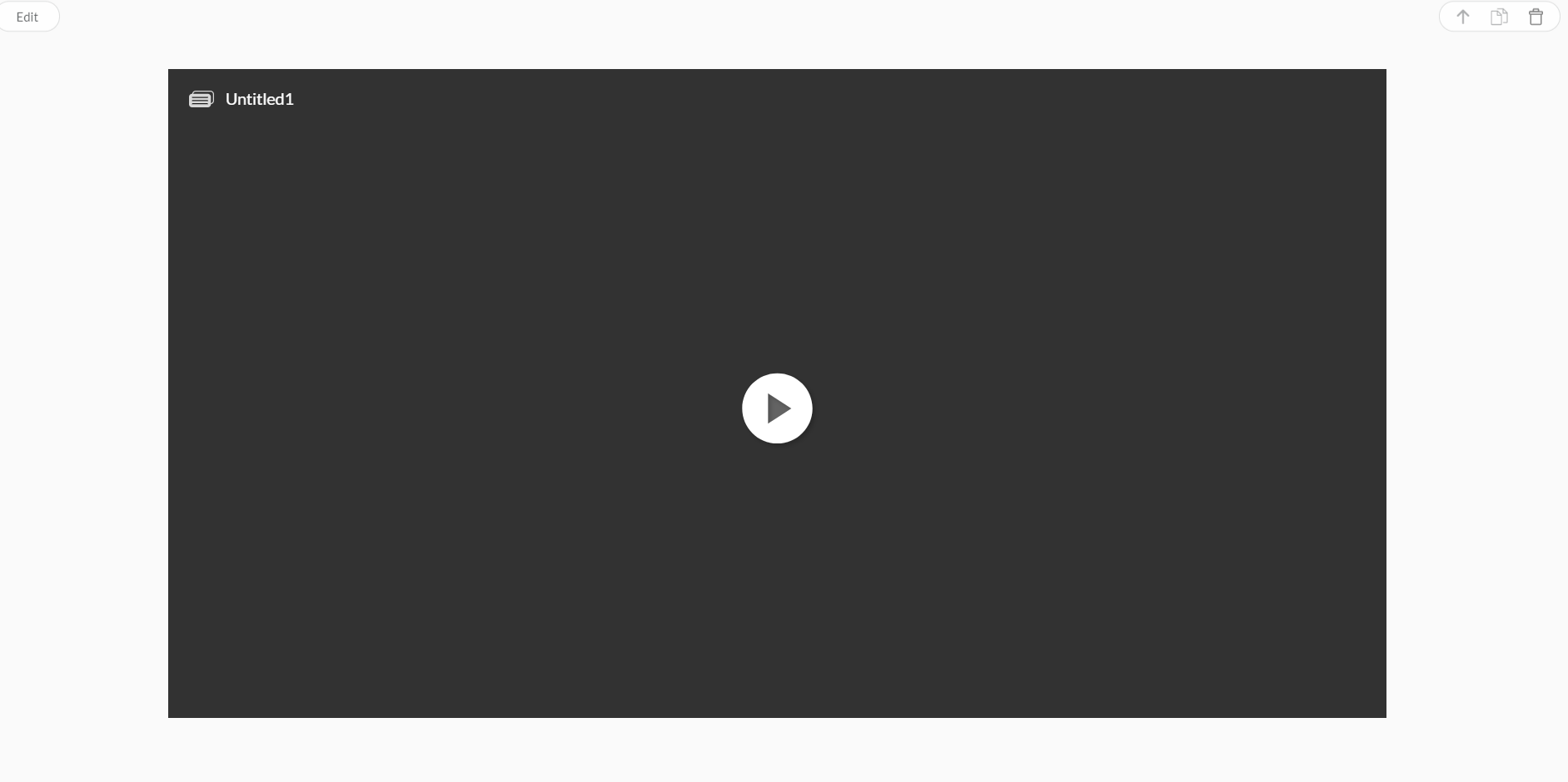 Articulate block showing as "Untitled 1" in Rise | E-Learning Heroes