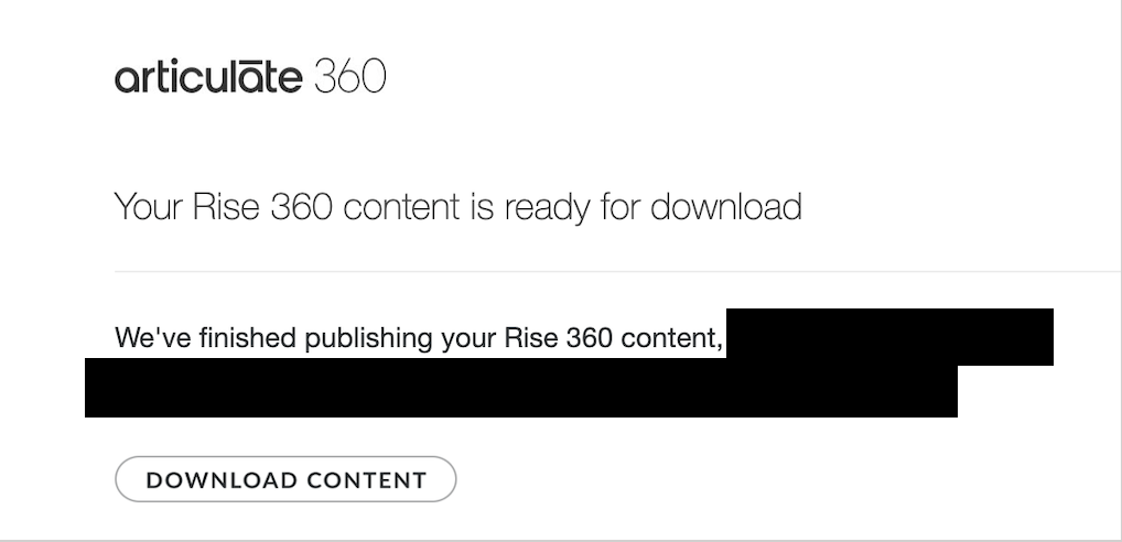 Something went Wrong - Error when publishing to LMS file to Review 360 ...