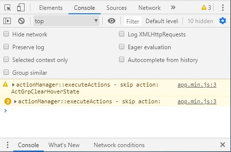 Chrome Dev Tools Console log warnings | E-Learning Heroes