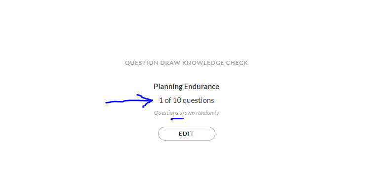 Using question banks with knowlege check blocks | E-Learning Heroes