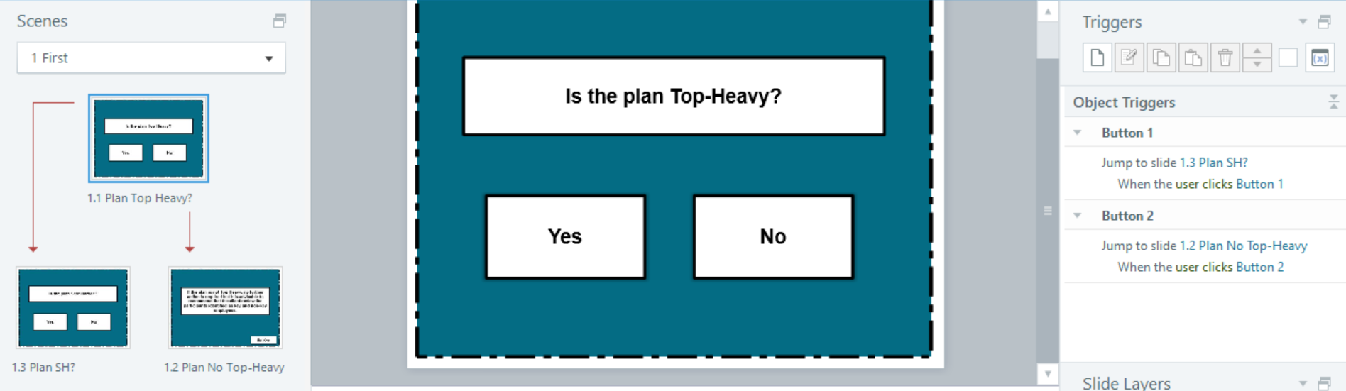 Jump to slide trigger not working | E-Learning Heroes