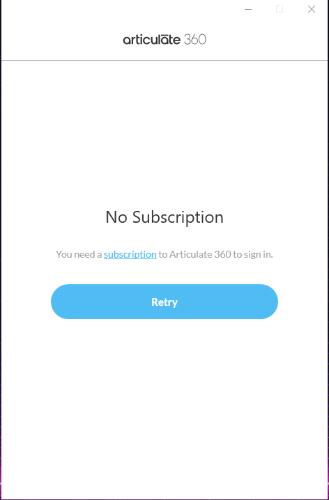 Unable to login in to Articulate | E-Learning Heroes