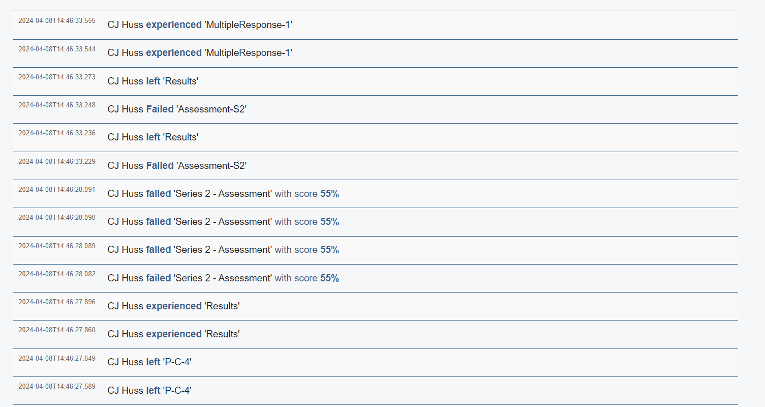 xAPI Statements reporting multiple times within SCORM cloud | E ...