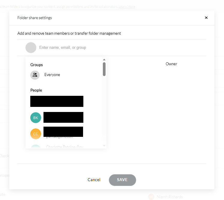 Folder Share Settings - Groups | E-Learning Heroes