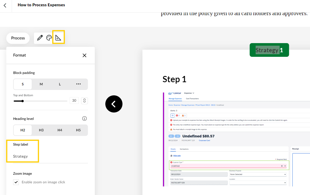 Customizing the Process Block in Rise | E-Learning Heroes