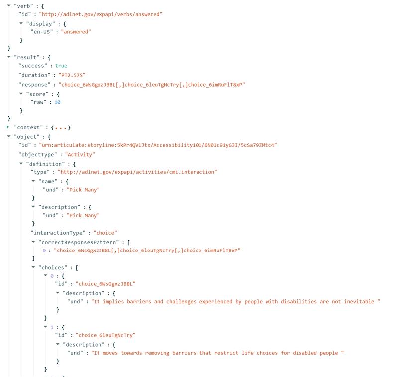 Help Needed: Custom xAPI Statements for "Pick Many" Questions in ...