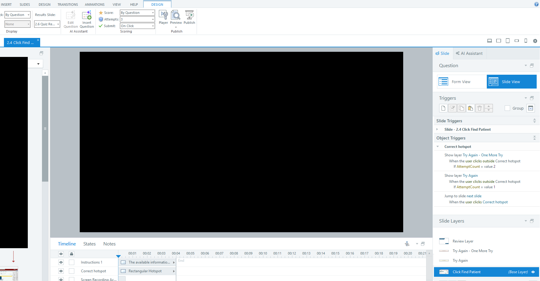 Storyline triggers based on attempt count not working as expected | E ...