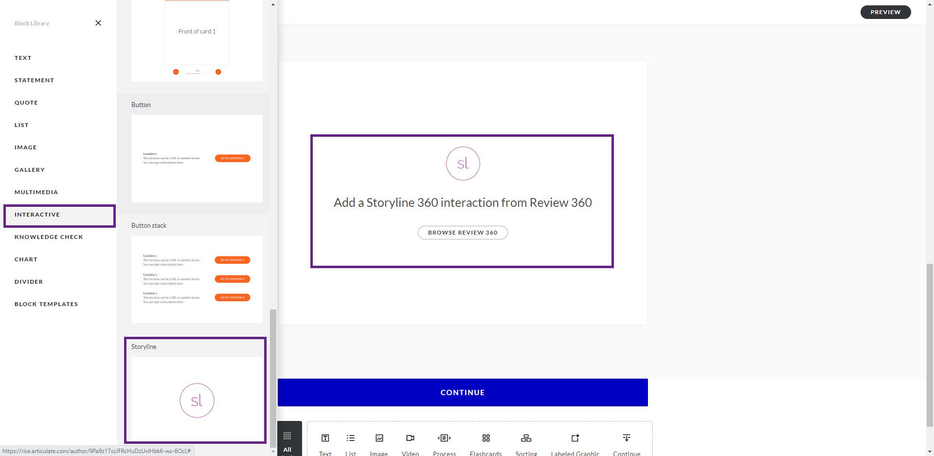 Including Storyline blocks to Rise and LMS access | E-Learning Heroes