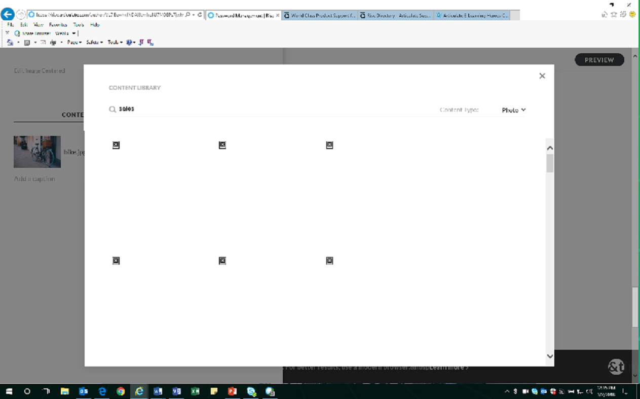Images not showing in Rise Content Library | Articulate - Community