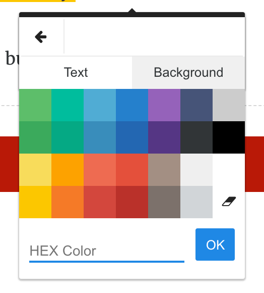 Highlight text and change color of text not working in Articulate Rise ...