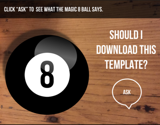 PowerPoint: Fun Magic 8 Ball-Themed Template | E-Learning Heroes