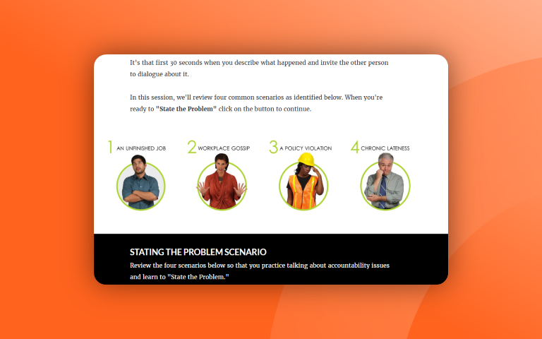Part 1: How I Built This Interactive Scenario in Rise | E-Learning Heroes