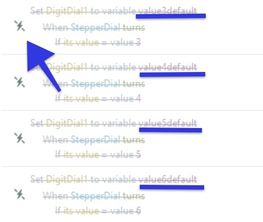 Disabling variables from project