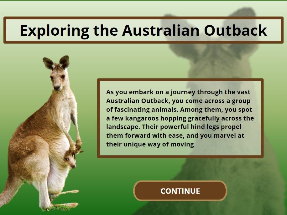 The Austrailian Outback | E-Learning Heroes