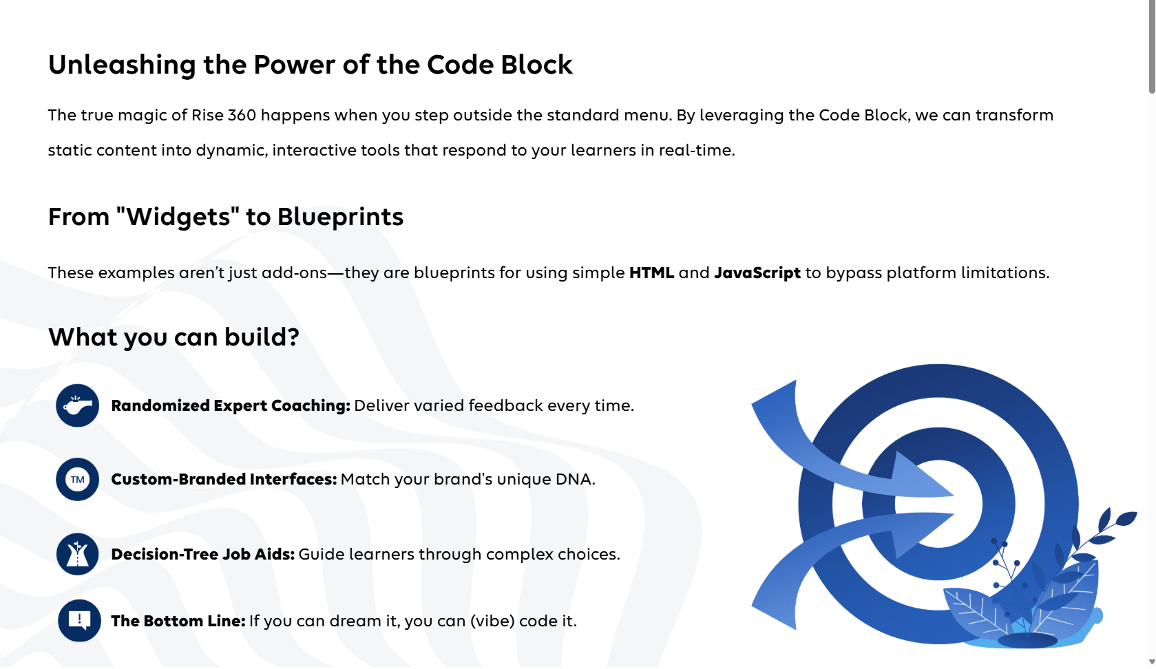 Unleashing the Power of the Code Block | E-Learning Heroes