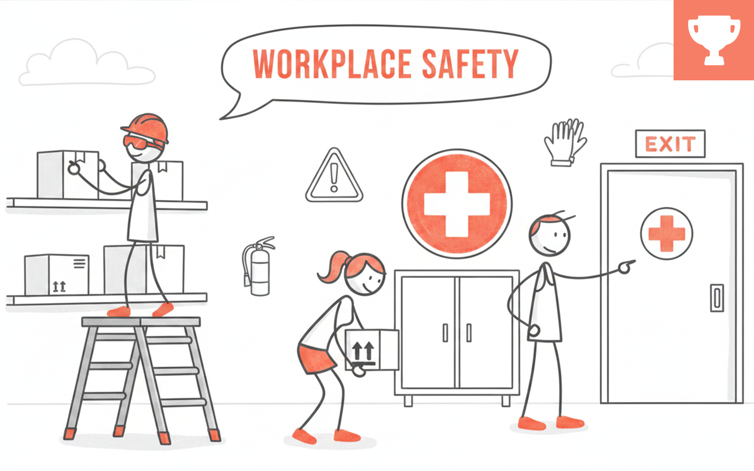 OSHA Safety Training w/ E-Learning Course Starter Templates #552 | E ...