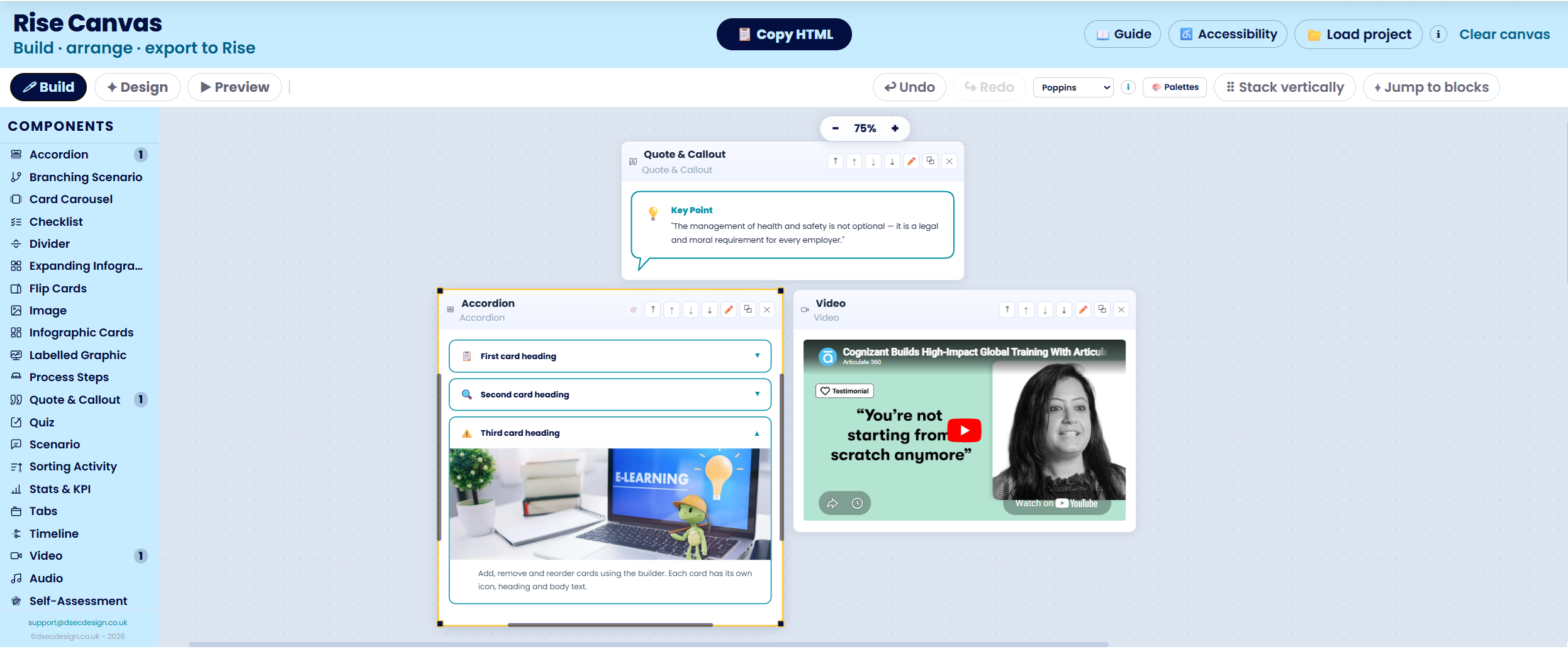 Code Block Creator Tool | E-Learning Heroes